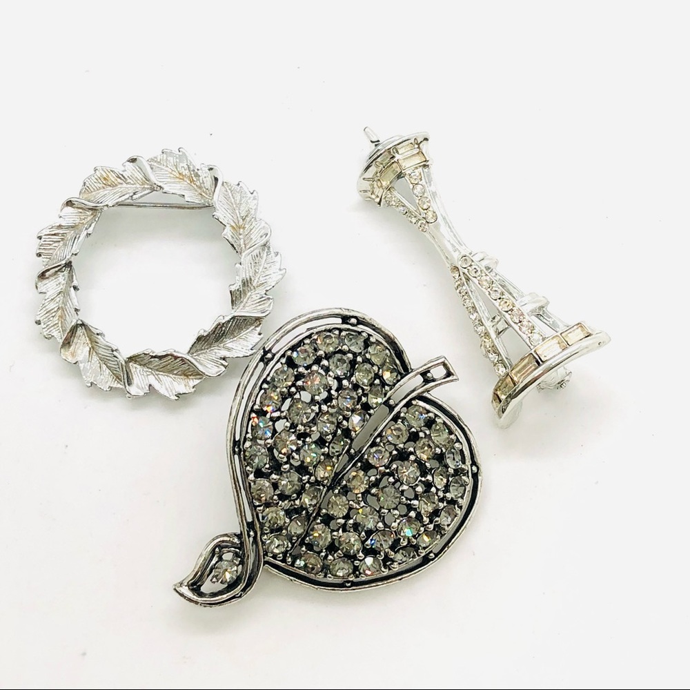 Vintage Deco Brooch Lot
